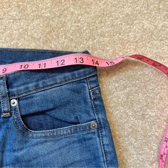 Everlane Jeans Womens 27 Blue Ankle Denim Mid Rise Skinny Cotton Blend Medium - Picture 6 of 10